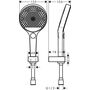 Душевая лейка Hansgrohe Rainfinity 130 3jet, со шлангом 125 см, 26852700