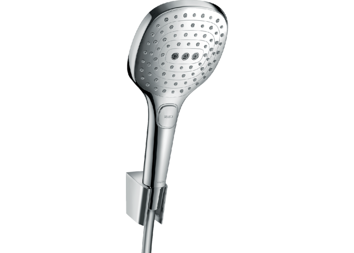 Душевой набор Hansgrohe Raindance Select E 120, 3jet, шланг 160 см, 26720000