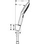 Душевой набор Hansgrohe Raindance Select E 120, 3jet, шланг 160 см, 26720000