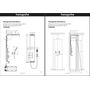 Душевая панель с термостатом Hansgrohe Raindance Lift, 27008000