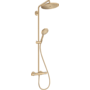 Душевая с термостатом Hansgrohe Croma Select 280, бронза, 26890140