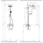 Душевая система Hansgrohe Crometta E, 27284000