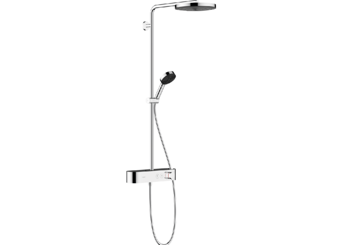 Душевая система Hansgrohe Pulsify Showerpipe 260, 1j, термостат, 24220000