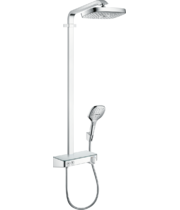 Душевая система Hansgrohe Raindance Select E, 2jet, EcoSmart, 27283000