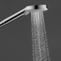 Душевая система Hansgrohe Vernis Shape Showerpipe 230, 1j, Reno EcoSmart, хром, 26289000