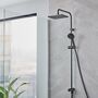Душевая система Hansgrohe Vernis Shape Showerpipe 230, 1jet, Reno, матовый черный, 26282670