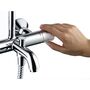 Душевая система Hansgrohe Vernis Shape Showerpipe 230, 1jet, термостат, хром, 26284000