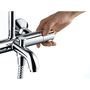 Душевая система Hansgrohe Vernis Shape Showerpipe 230, 1jet, термостат, хром, 26284000