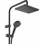 Душевая система Hansgrohe Vernis Shape Showerpipe 230, 1jet, термостат, матовый черный, 26286670