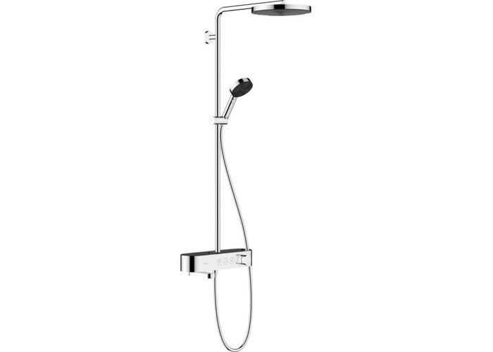 Душевая система для ванны Hansgrohe Pulsify Showerpipe 260, 1j, термостат, 24230000