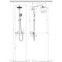 Душевая система с термостатом Hansgrohe Raindance Select 240, 27116000