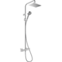 Душевая система с термостатом Hansgrohe Vernis Shape Showerpipe 230, EcoSmart, хром, 26097000