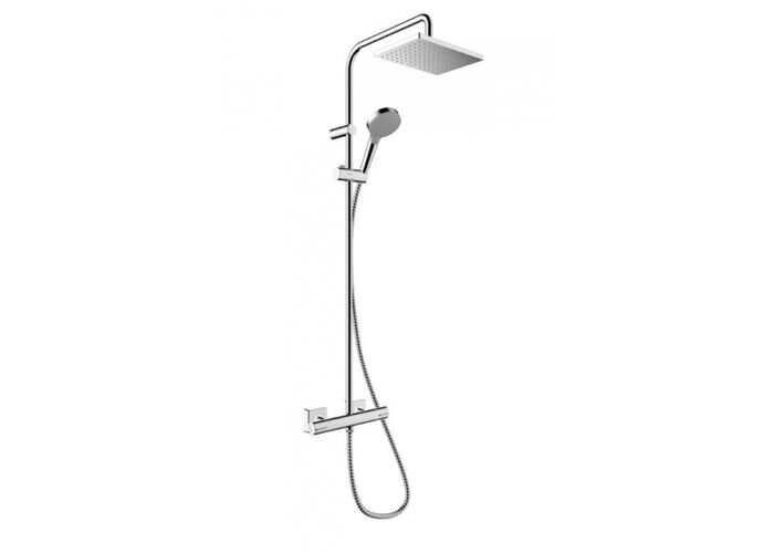 Душевая система с термостатом Hansgrohe Vernis Shape Showerpipe 230, Green, 26319000