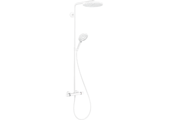 Душевая стойка с термостатом Hansgrohe Raindance S 240, 1 jet, Showerpipe, 27633700
