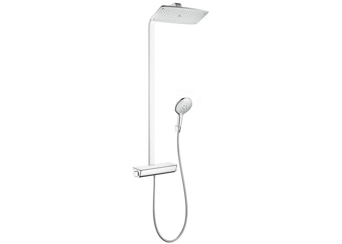 Душевая стойка с термостатом Hansgrohe Raindance Select E Showerpipe 360, 27112000