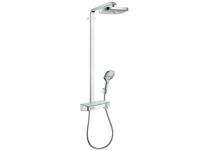 Душевая стойка с термостатом Hansgrohe Raindance Select Showerpipe E300, 2jet, 27126000