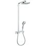 Душевая стойка с термостатом Hansgrohe Raindance Select Showerpipe E300, 2jet, 27126000