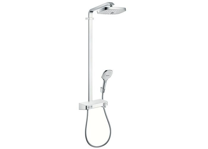 Душевая стойка с термостатом Hansgrohe Raindance Select Showerpipe E300, 2jet, 27126400