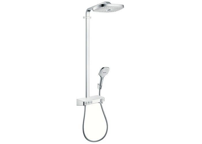 Душевая стойка с термостатом Hansgrohe Raindance Select Showerpipe E300, 3jet, 27127400