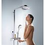 Душевая стойка с термостатом Hansgrohe Raindance Select Showerpipe E300, 3jet, 27127400