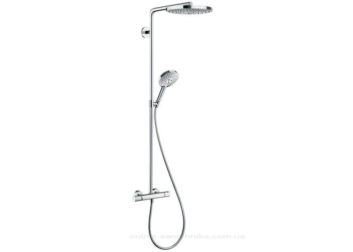 Душевая стойка с термостатом Hansgrohe Raindance Select Showerpipe S240, 2jet, 27129000