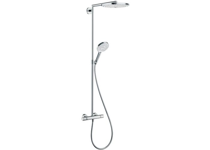 Душевая стойка с термостатом Hansgrohe Raindance Select Showerpipe S300, 2jet, 27133400