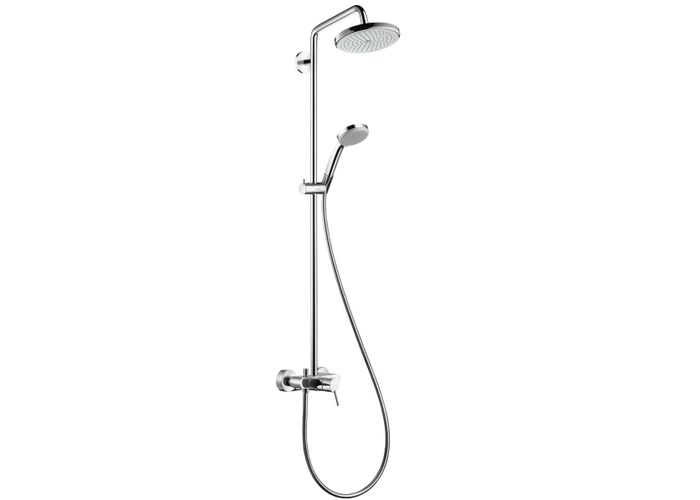 Душевая стойка со смесителем Hansgrohe Croma 220 Showerpipe, 27222000