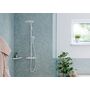 Душевой набор с термостатом Hansgrohe Croma Select S 280, EcoSmart, белый матовый, 26891700