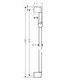 Душевая штанга Hansgrohe Crometta, 90 см, 27609000