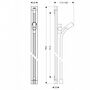 Душевая штанга Hansgrohe Raindance, шланг 90 см, 27636000