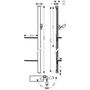 Душевая штанга Hansgrohe Unica, 150 см, хром, 27645000