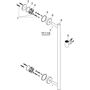 Душевая штанга Hansgrohe Unica Comfort 90 см, 26402000