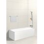 Душевая стойка Hansgrohe Crometta Vario, 65 см, мыльница, белый/хром, 26553400