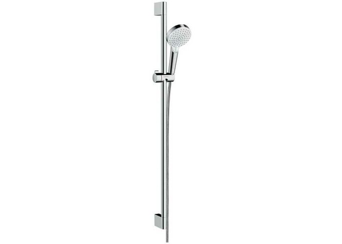Душевая стойка Hansgrohe Crometta Vario, 90 см, белый/хром, 26536400
