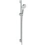 Душевая стойка Hansgrohe Crometta Vario, 90 см, белый/хром, 26536400