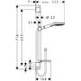 Душевая стойка Hansgrohe Raindance Select Е 120, 3jet, 65 см, 26620400