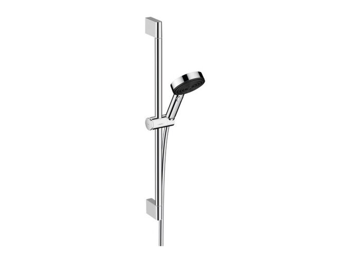 Душевая стойка Hansgrohe  Pulsify Relaxation 105, 3jet,  штанга 65 см, хром, 24160000