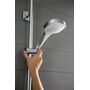 Душевой набор Hansgrohe Croma Select E Multi, EcoSmart, штанга 90 см, 26591400