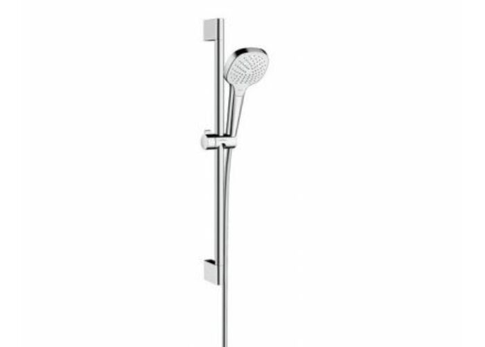 Душевой набор Hansgrohe Croma Select E Vario, EcoSmart, штанга 65 см, 26583400