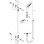 Душевой набор Hansgrohe Croma Select E Vario, EcoSmart, штанга 65 см, 26583400