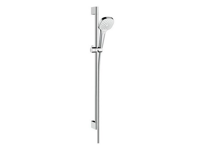 Душевой набор Hansgrohe Croma Select E Vario, EcoSmart, штанга 90 см, 26593400