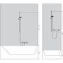 Душевой набор Hansgrohe Crometta, 1jet, штанга 90 см, 26537400