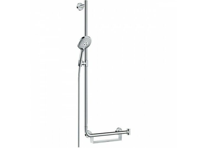 Душевой набор Hansgrohe Raindance 120, 3jet, штанга 110 см, правый, 26326000