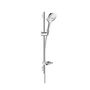 Душевой набор Hansgrohe Raindance Select 120, 3jet, EcoSmart, штанга 65 см, мыльница, 26622400