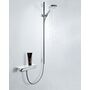 Душевой набор Hansgrohe Raindance Select 120, 3jet, EcoSmart, штанга 90 см, мыльница, 26623000