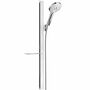 Душевой набор Hansgrohe Raindance Select 120, 3jet, штанга 90 см и мыльница, 27648000