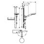 Душевой набор Hansgrohe Raindance Select 120, 3jet, штанга 90 см и мыльница, 27648000