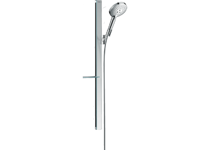 Душевой набор Hansgrohe Raindance Select 120, штанга 90 см, мыльница, 27648400