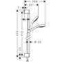 Ручной душ Hansgrohe Croma Select, 1j, полированное золото, 26815990