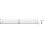 Штанга Hansgrohe WallStoris, 70 см, черный матовый, 27904670